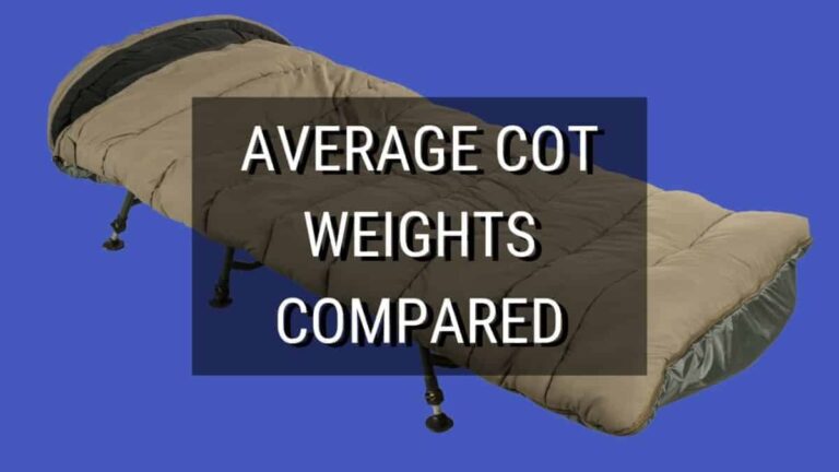 How Much Does A Camp Cot Weigh? 30 Top Cots Averaged